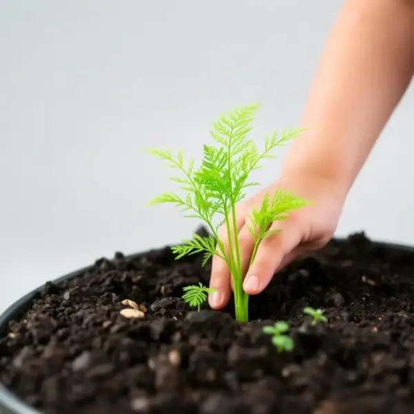 Carrot Seedlings - Bright Grow