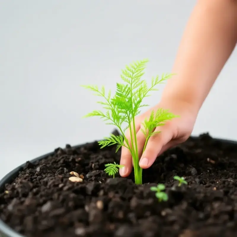 Carrot Seedlings - Bright Grow