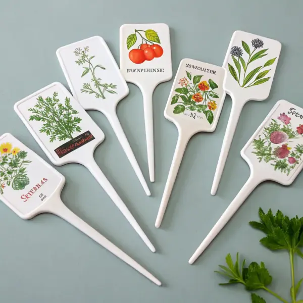 Colorful Plant Labels